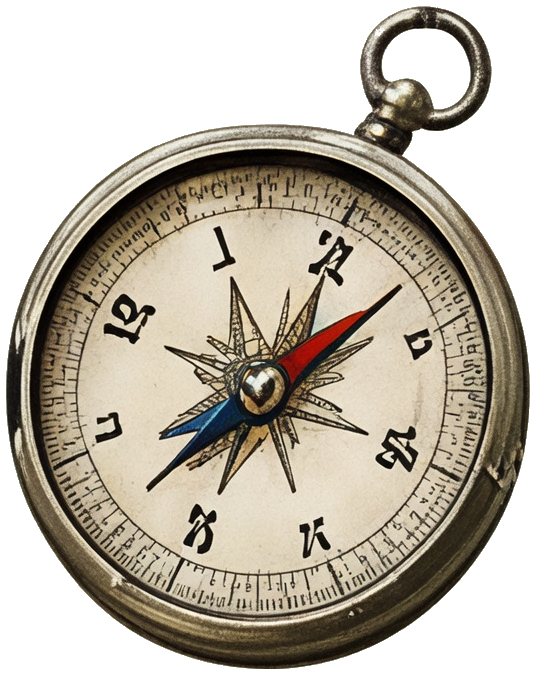Antique compass