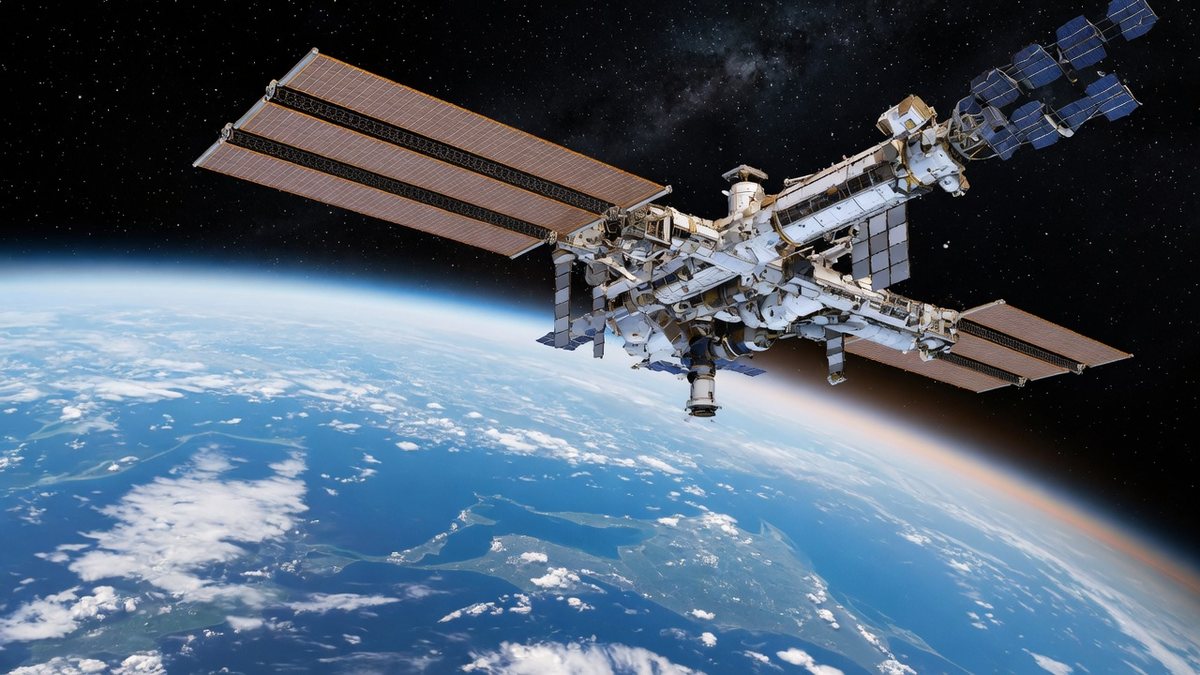 International Space Station in orbit